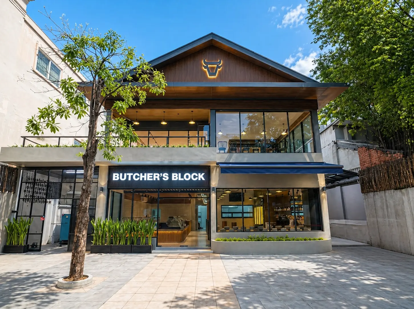 Butcher's Block store front on Street 184, Phnom Penh